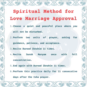Wazifa For Get Your Parents to Accept Your Relationship